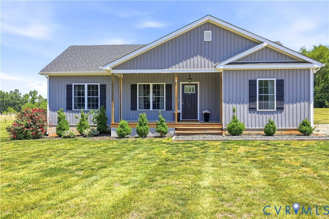 235 Stoney Point Road Cumberland, VA 23040 - Photo 2 of 35 a view of a house with pool and garden