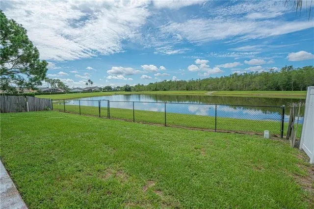a view of an outdoor space and yard
