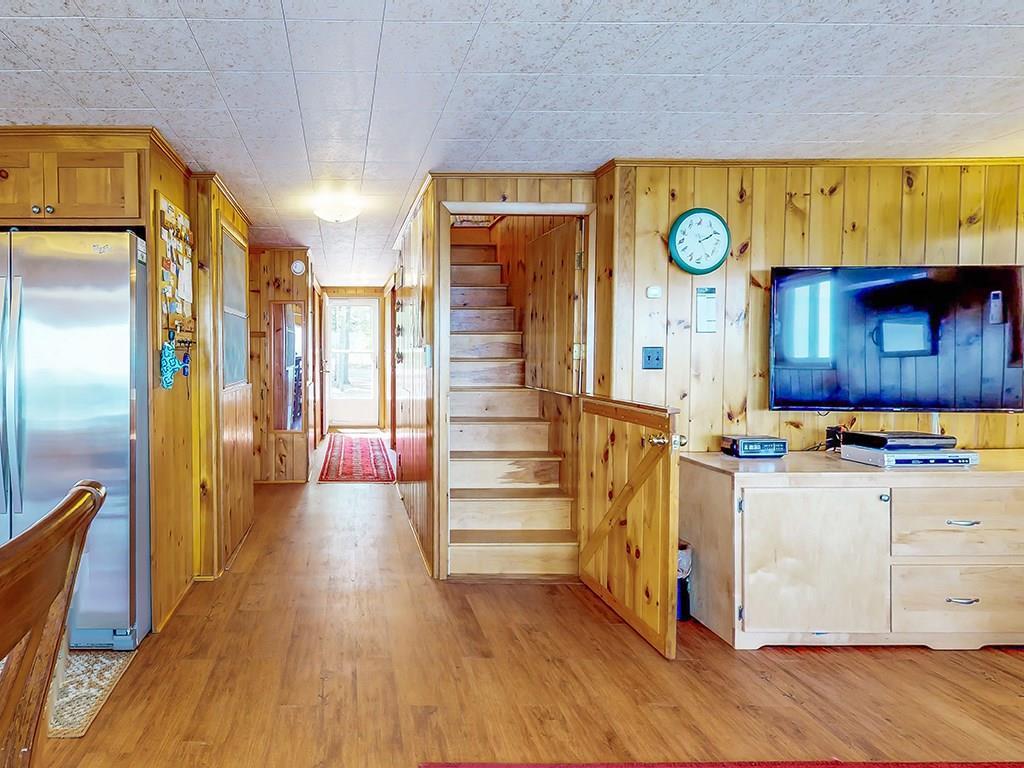 9 Beach Street Sebago, ME 04029 - Photo 21 of 31 hallway, stairs to second floor