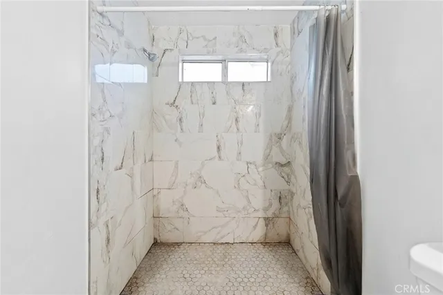 a view of bathroom with shower