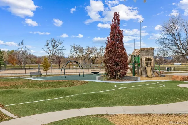 a view of a volley ball court