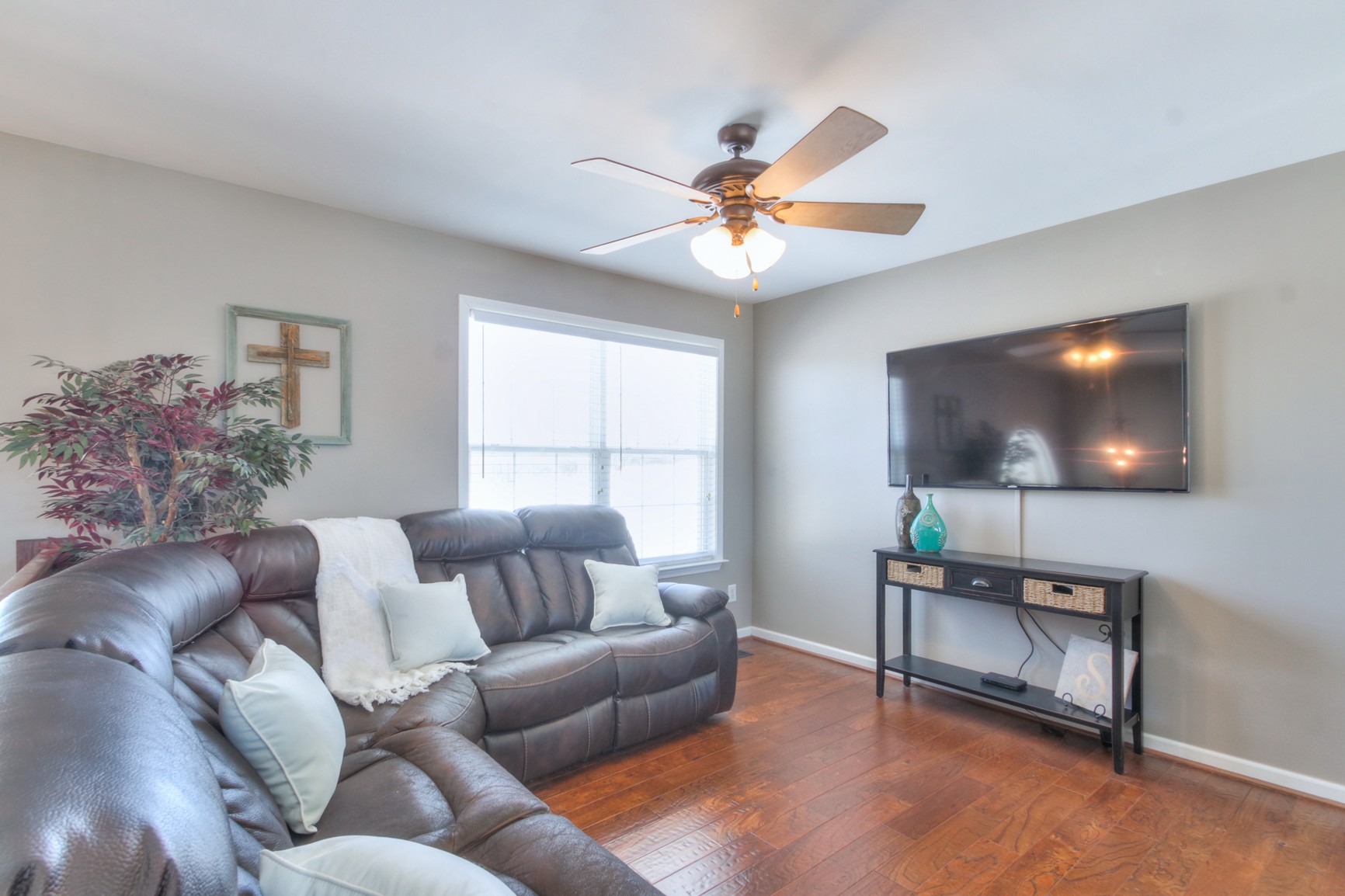 1943 Clara Mathis Road Spring Hill, TN 37174 - Photo 15 of 26 a living room with furniture and a flat screen tv