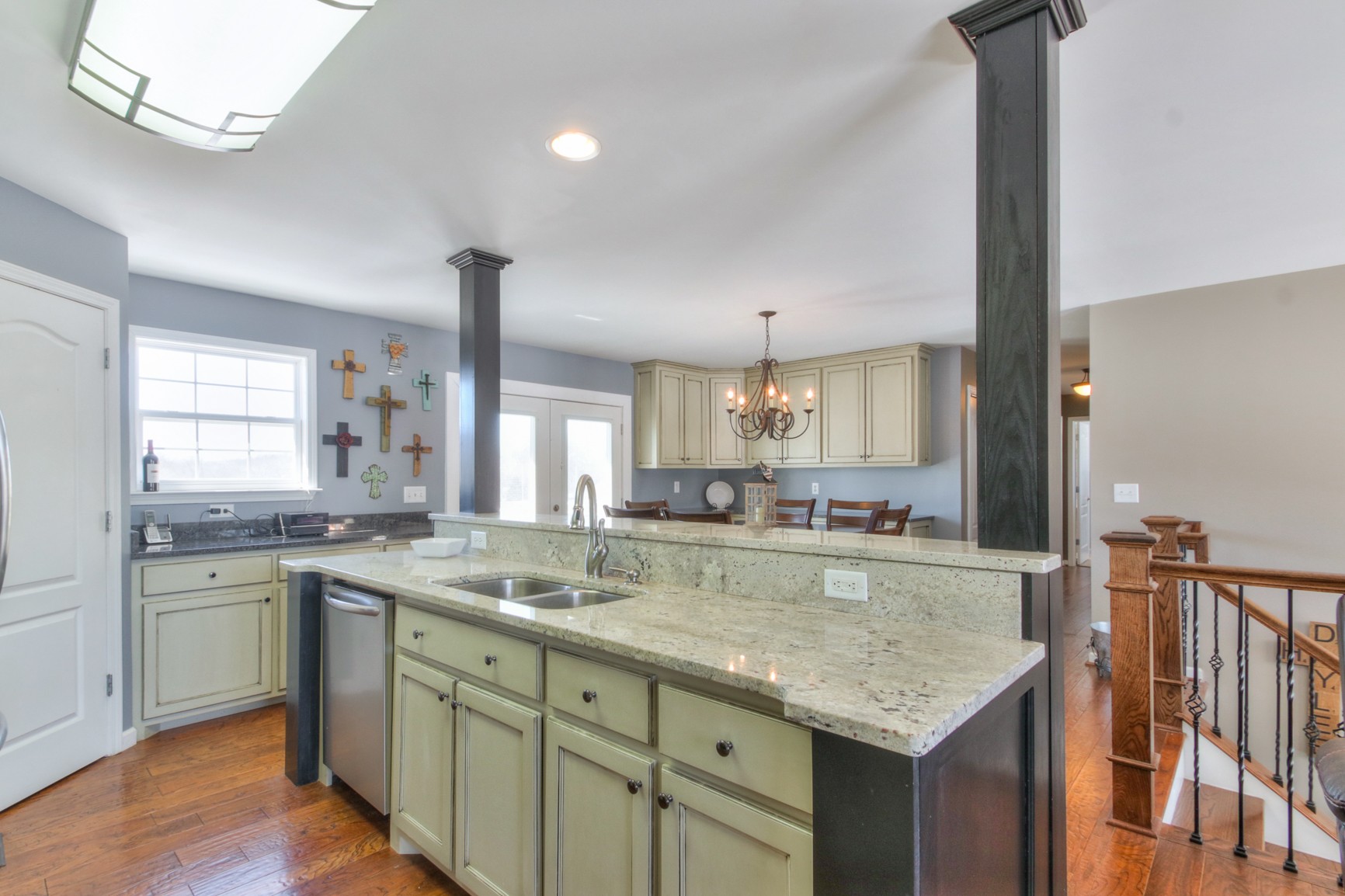 1943 Clara Mathis Road Spring Hill, TN 37174 - Photo 17 of 26 a kitchen with sink stove and cabinets