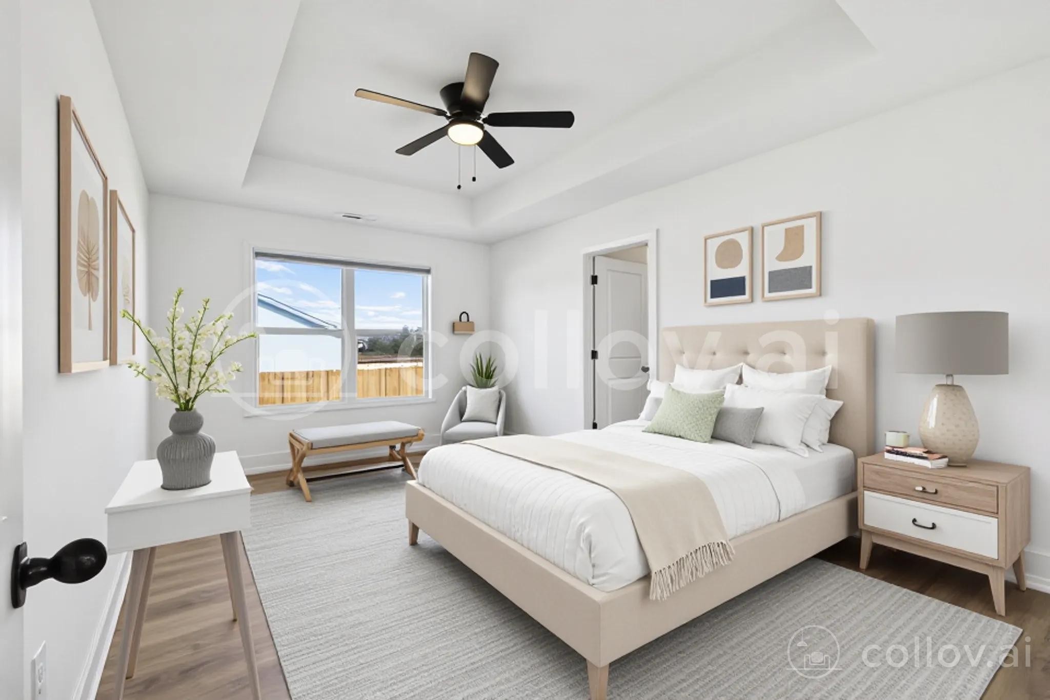 1306 Angus Way Greenbrier, TN 37073 - Photo 15 of 36 a bedroom with a bed and wooden floor