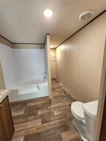 a view of a yard with swimming pool