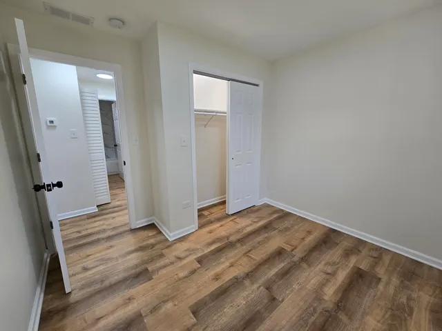 wooden floor in an empty room