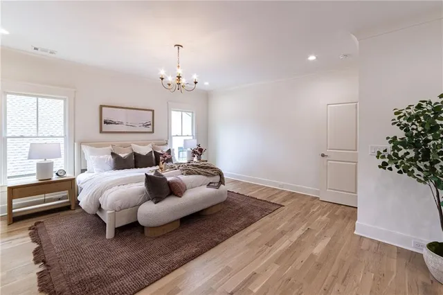 a view of hallway with stairs