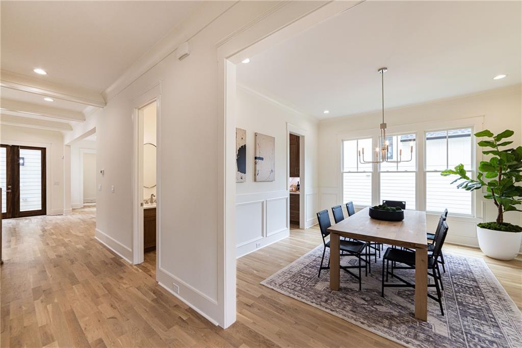 585 Sherwood Road Northeast Atlanta, GA 30324 - Photo 37 of 104 a dining room with furniture and window