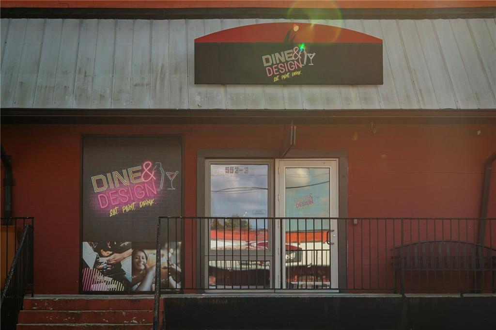 585 Sherwood Road Northeast Atlanta, GA 30324 - Photo 78 of 104 a picture of a bench in front of a building