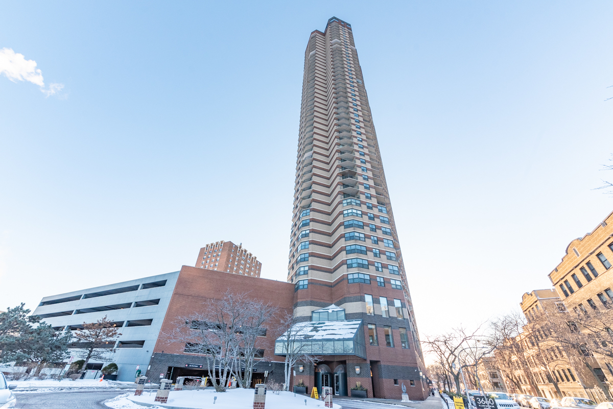 3660 North Lake Shore Drive, Unit 1505 Chicago, IL 60613 - Photo 1 of 16 a front view of a building