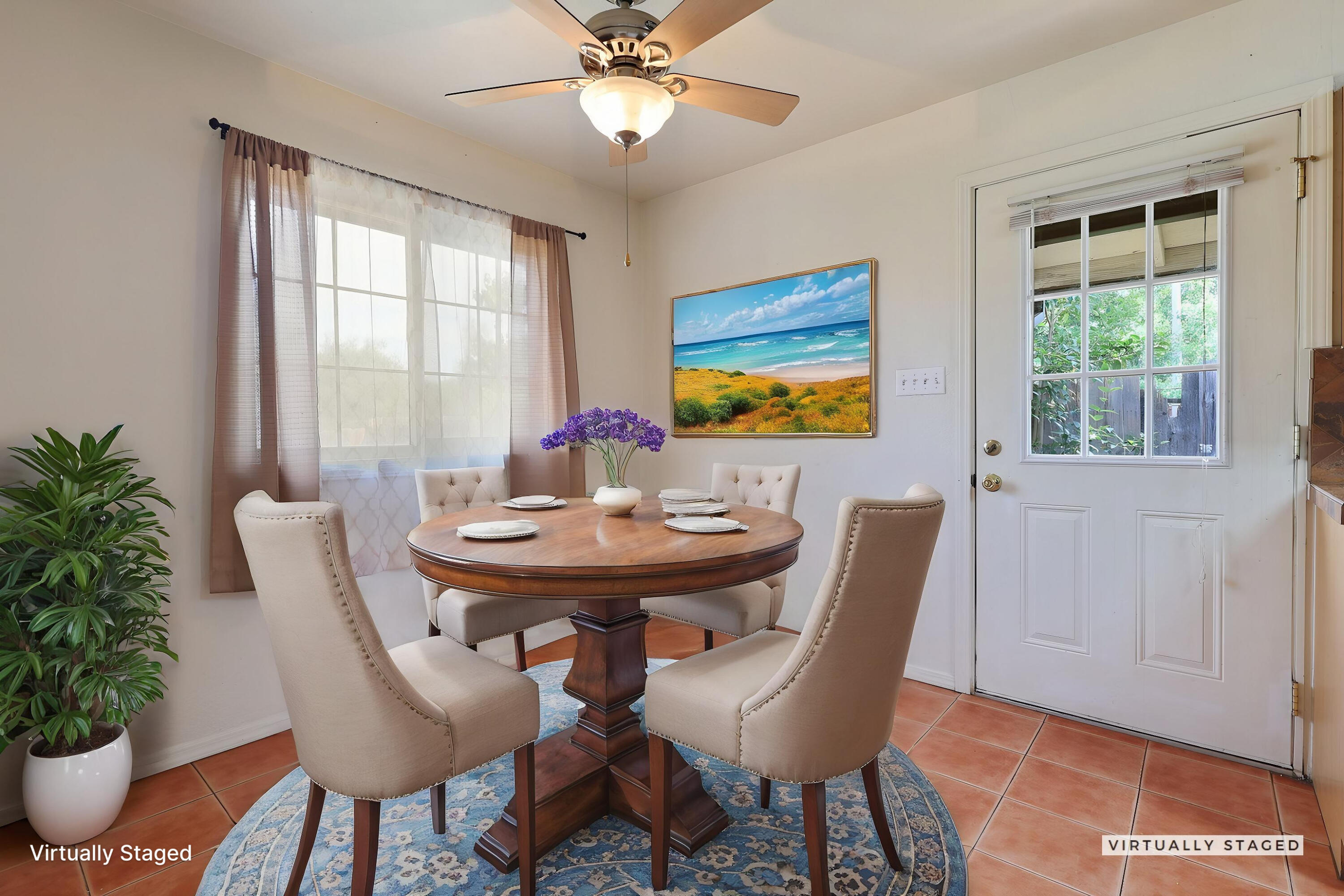 3581 Echo Road Redding, CA 96002 - Photo 5 of 19 a view of a dining room with furniture and window