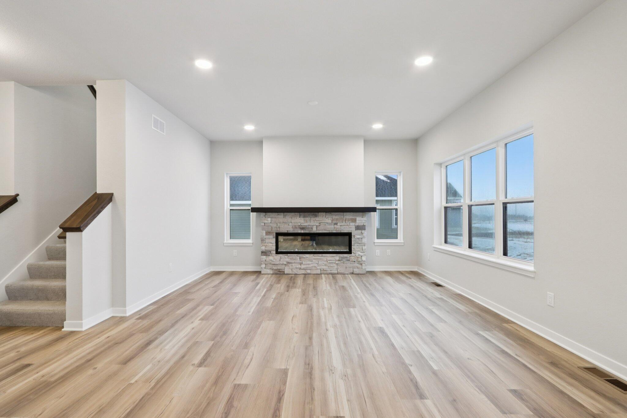 2491 Boulder Drive Slinger, WI 53086 - Photo 6 of 32 Cozy Electric Fireplace