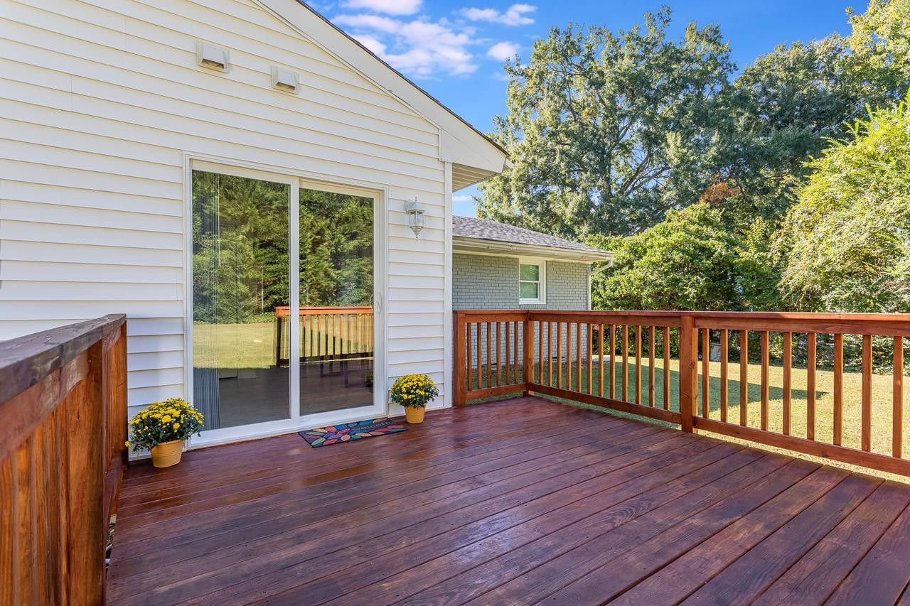5104 Newcastle Road Raleigh, NC 27606 - Photo 21 of 26 Large Deck
