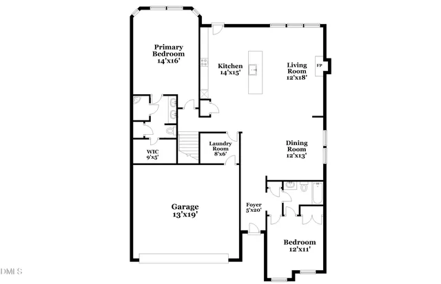 a picture of a bench in a white wall