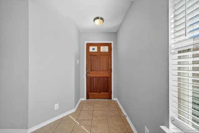 a view of an entryway