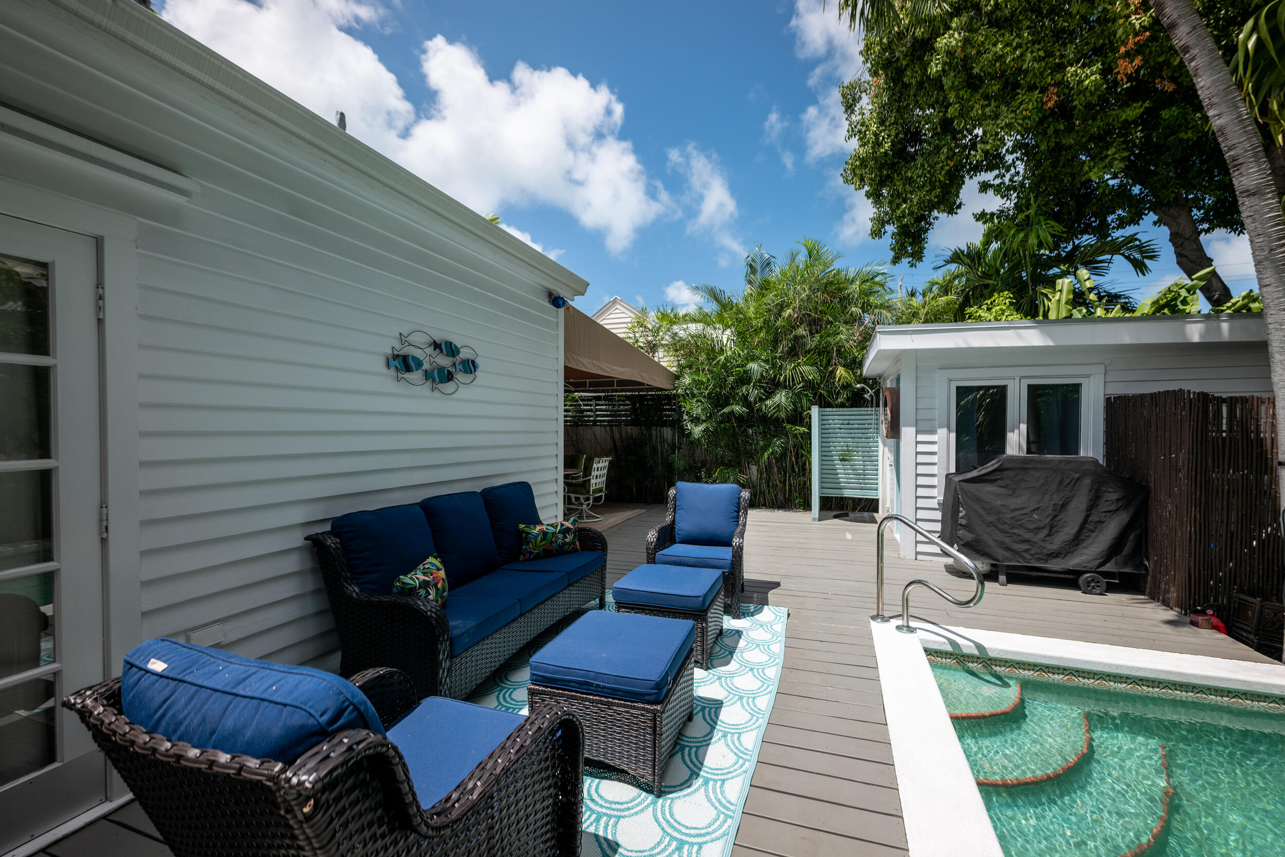 1109 Stump Lane Key West, FL 33040 - Photo 4 of 38 a view of house with patio and a chairs