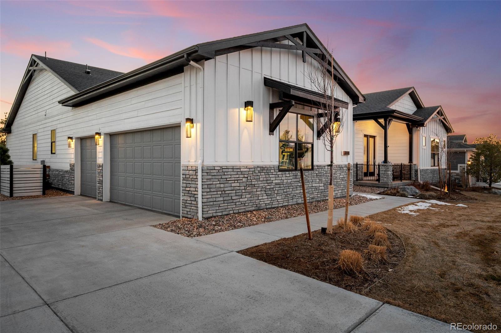 6001 Powell Road Parker, CO 80134 - Photo 4 of 50 a view of a house with wooden walls