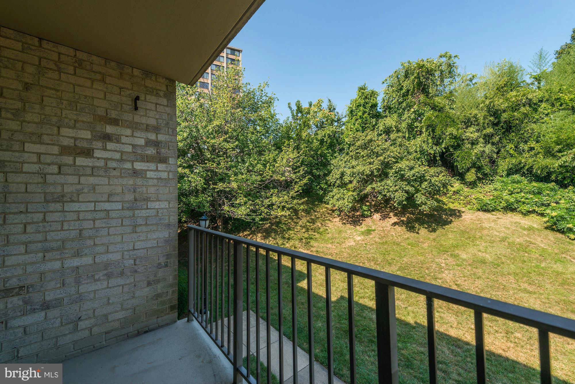 6155 Edsall Road, Unit H Alexandria, VA 22304 - Photo 28 of 30 a view of a balcony with a plant