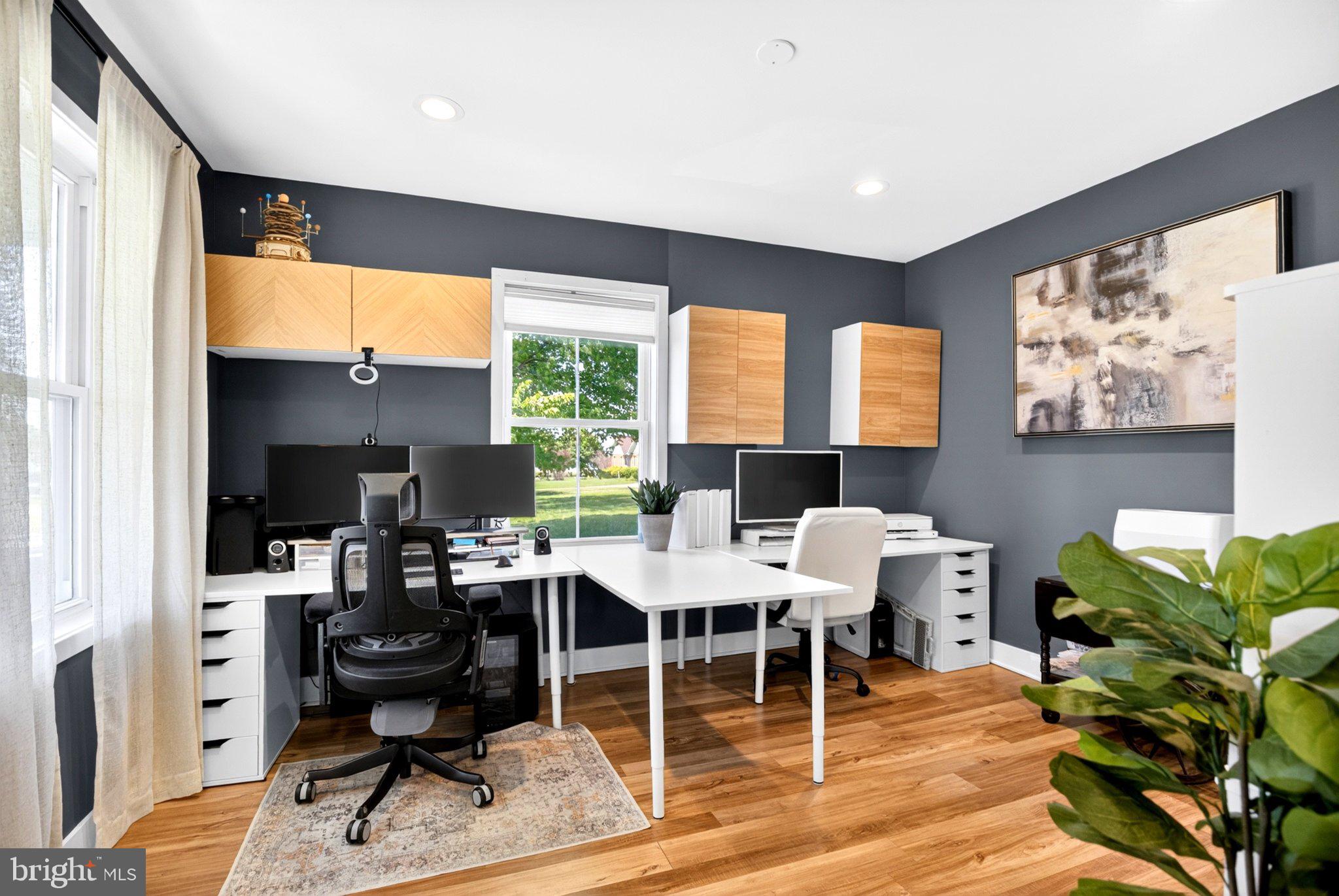 25015 Mt Pleasant Road Columbus, NJ 08022 - Photo 37 of 59 Modern workspace with natural light.
