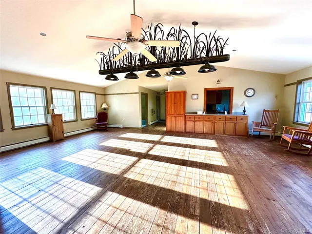 a view of livingroom with furniture and window