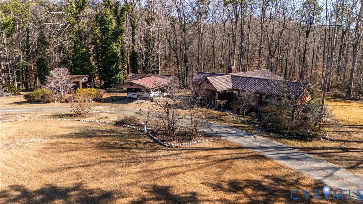 475 Dove Road Boydton, VA 23917 - Photo 34 of 45 a view of a patio with swimming pool