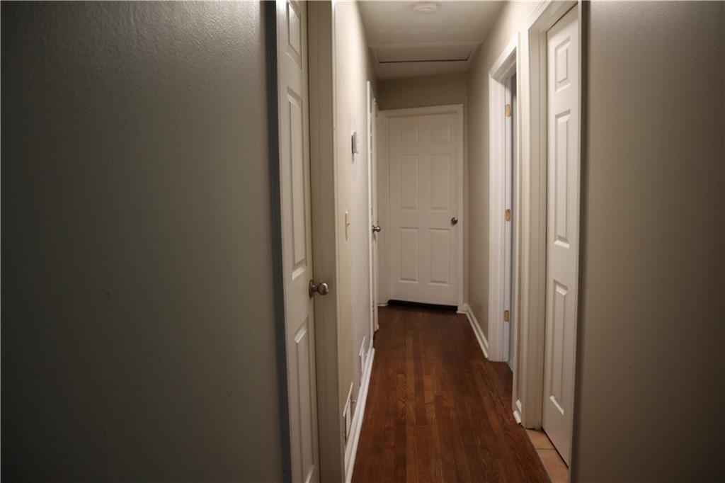 3033 Empire Boulevard Southwest Atlanta, GA 30354 - Photo 11 of 33 a view of a bathroom from the hallway