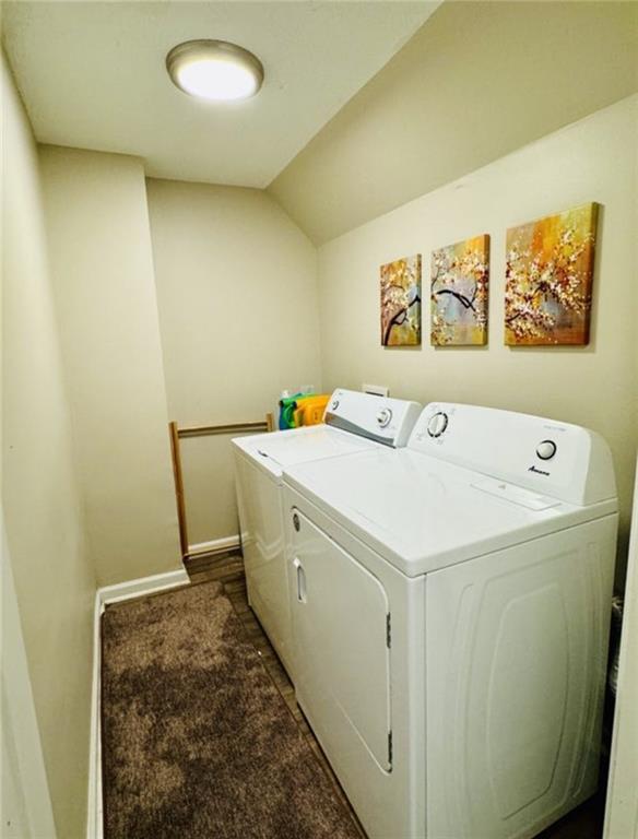 3033 Empire Boulevard Southwest Atlanta, GA 30354 - Photo 24 of 33 a utility room with dryer and washer
