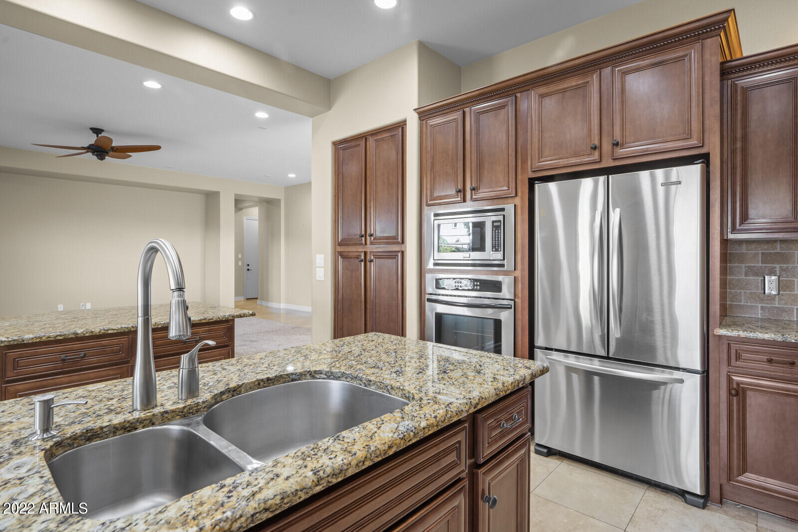 2810 East Blue Sage Road Gilbert, AZ 85297 - Photo 17 of 93 View from kitchen prep island
