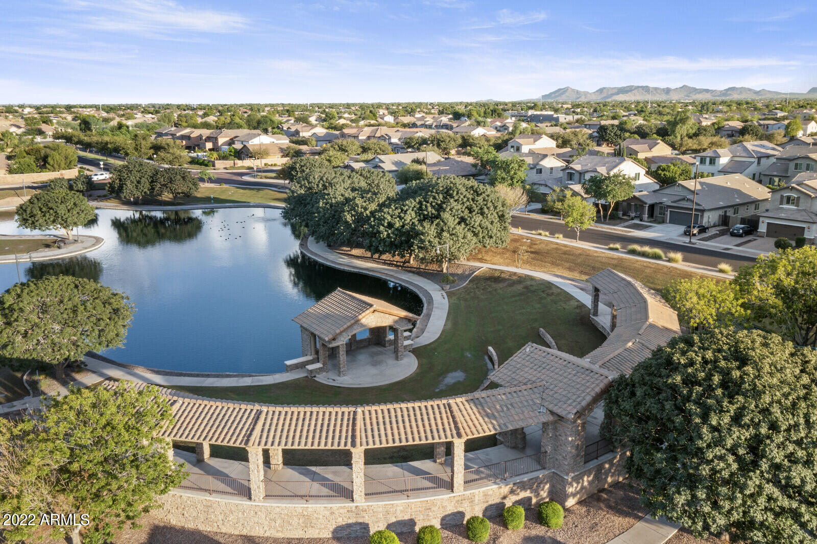 2810 East Blue Sage Road Gilbert, AZ 85297 - Photo 73 of 93 Amphitheater overlooks lake