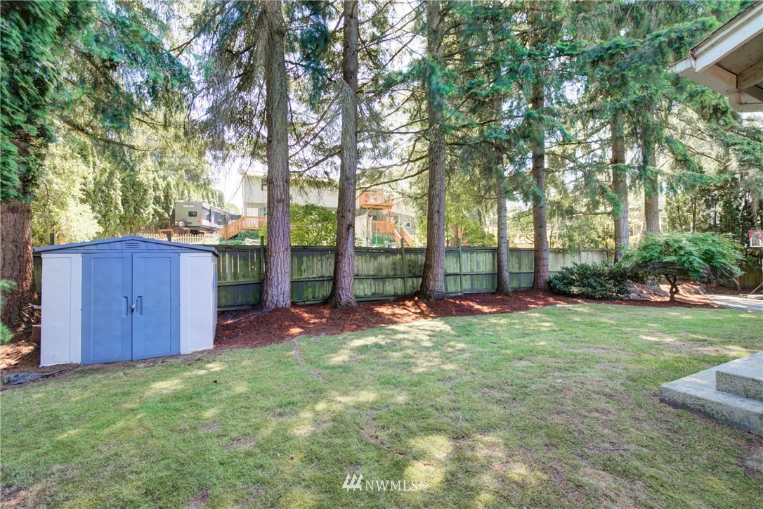 21930 3rd Place West Bothell, WA 98021 - Photo 31 of 34 a view of backyard with green space