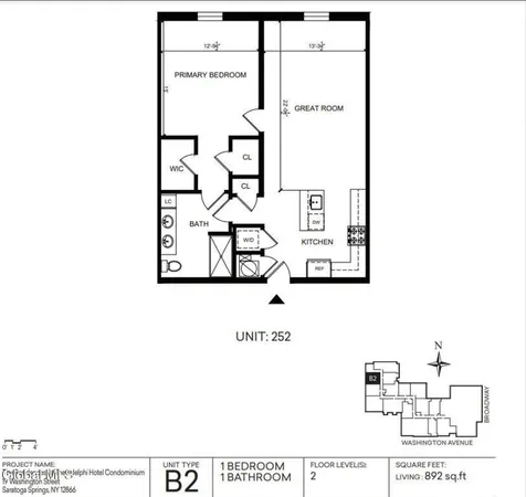 $5,500 | 19 Washington Street, Unit 252 B2, Saratoga Springs, NY 12866