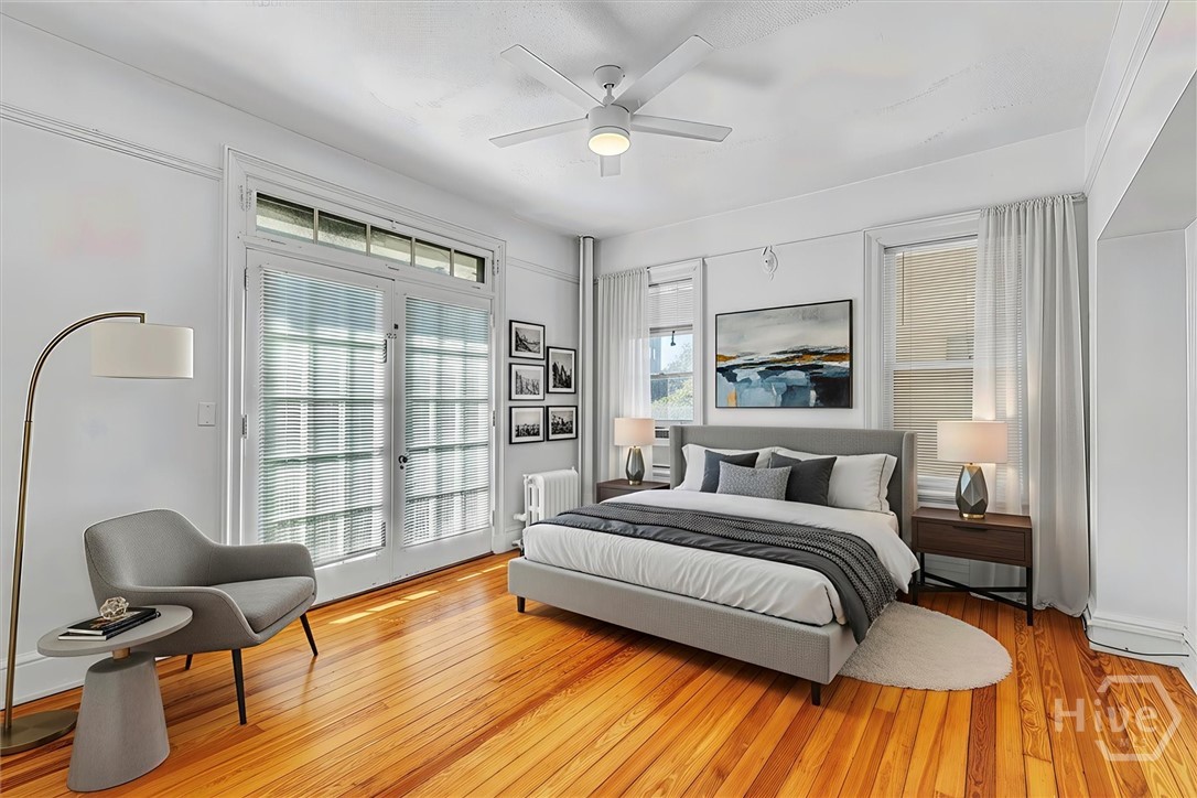 24 East Liberty, Unit 42 Savannah, GA 31401 - Photo 25 of 44 virtual staging front bedroom/den