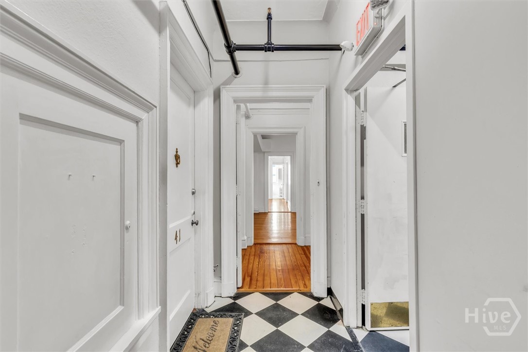 24 East Liberty, Unit 42 Savannah, GA 31401 - Photo 37 of 44 from hallway looking into unit 42