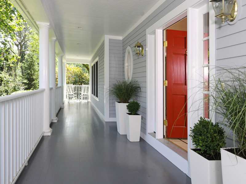 2 Buxton Lane Riverside, CT 06878 - Photo 19 of 19 a view of a house with wooden floor and potted plants