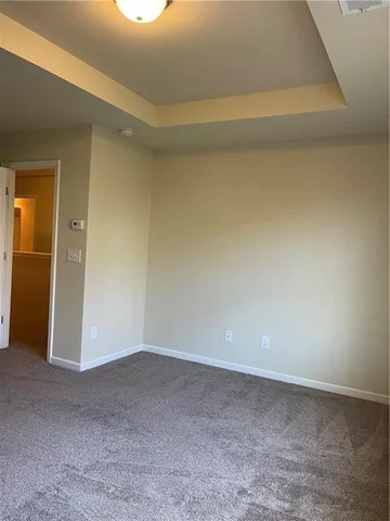 a view of empty room