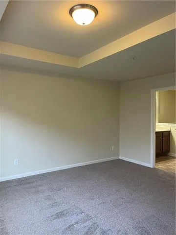 a view of empty room