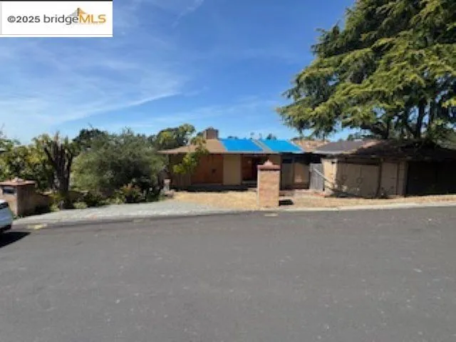 a view of a street with a road