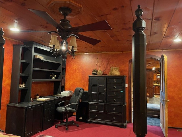 911 Summit Way Blairsville, GA 30512 - Photo 14 of 15 a view of a workspace with furniture