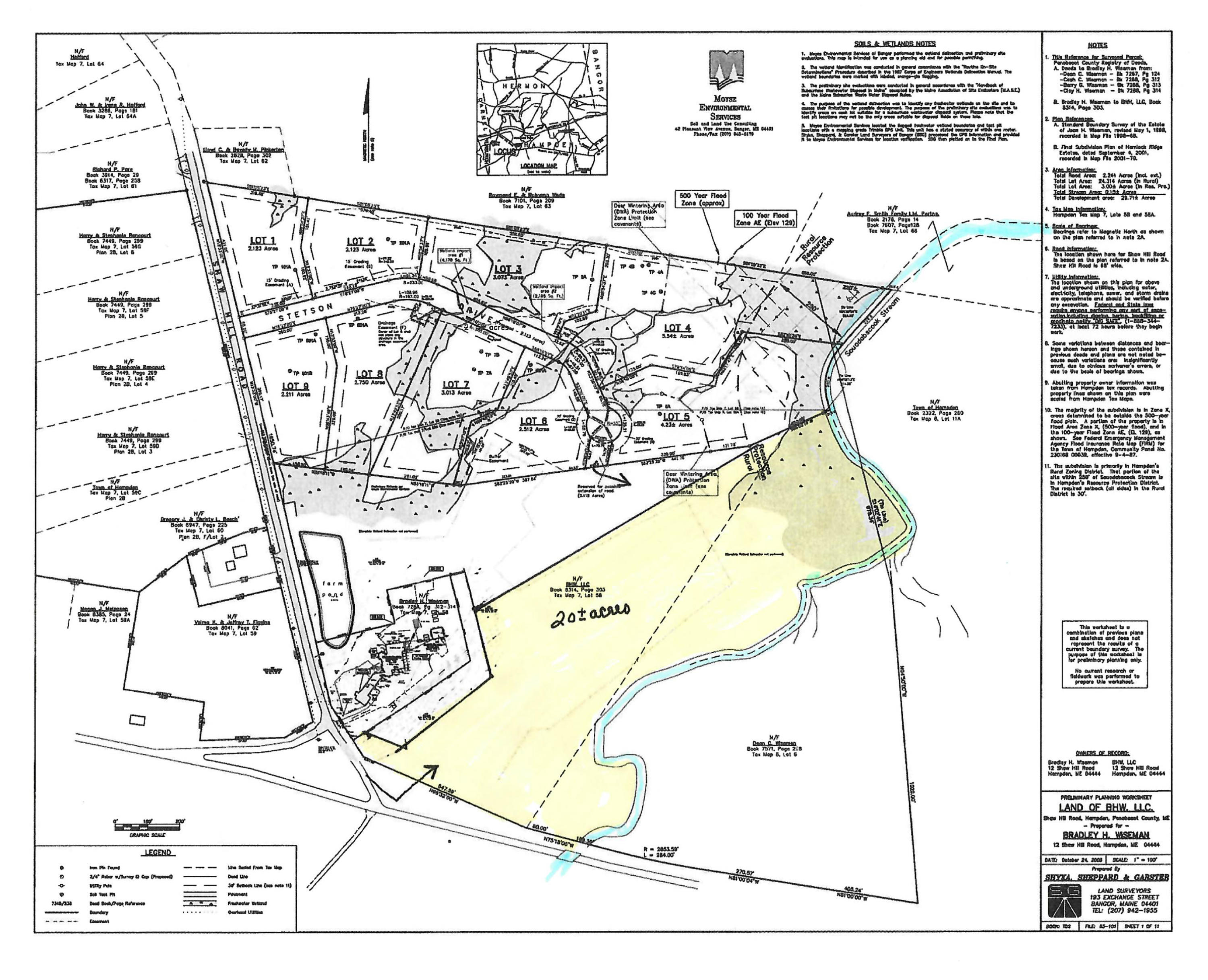 0 Shaw Hill Road Hampden, ME 04444 - Photo 2 of 20 Wiseman 20 acres Shaw Hill Hampden