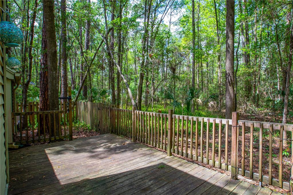 5208 Southwest 86 Terrace Gainesville, FL 32608 - Photo 24 of 26 a view of backyard with green space