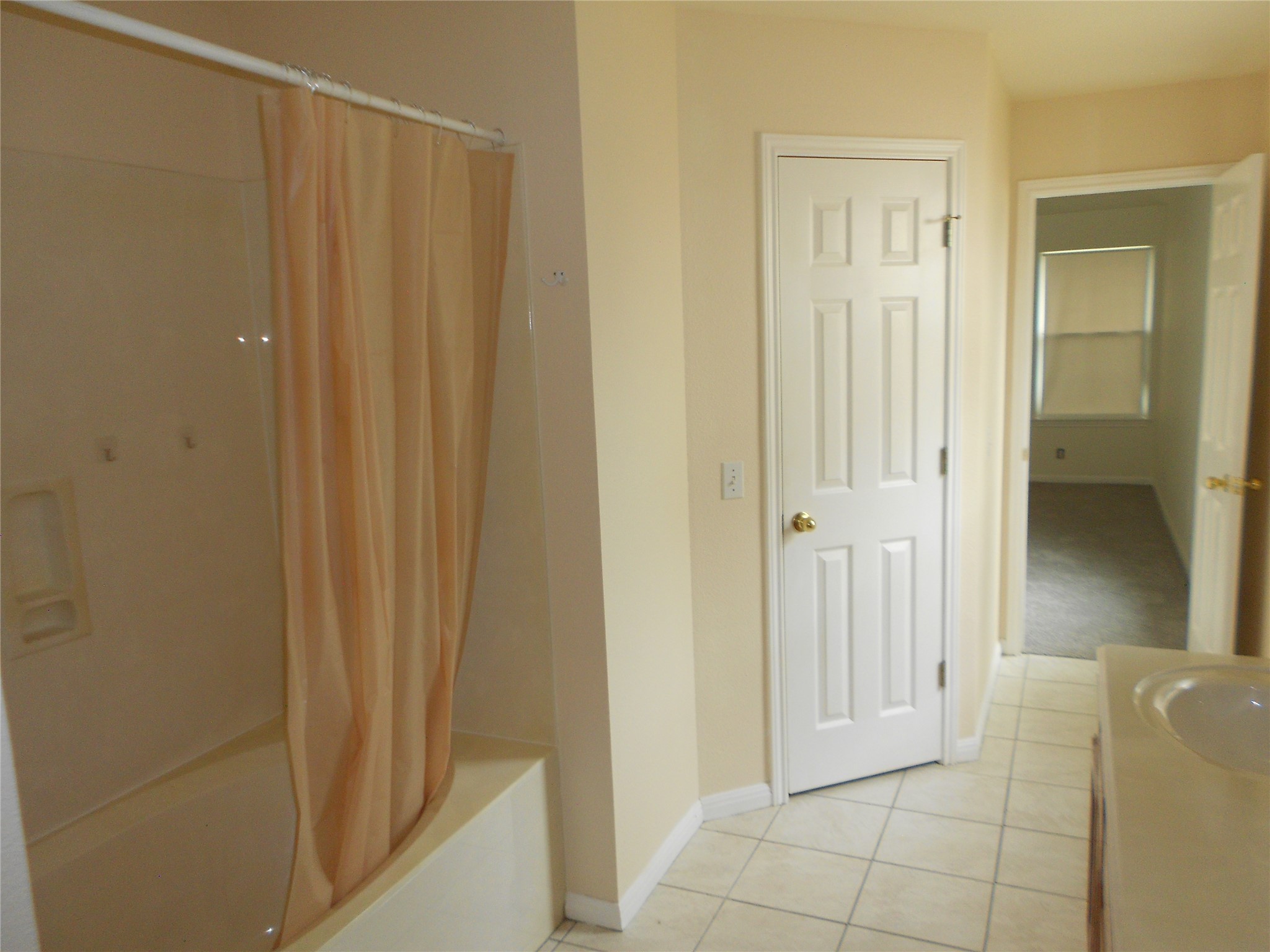 701 Los Robles Road Leander, TX 78641 - Photo 25 of 38 Bathtub with Primary Closet to Right