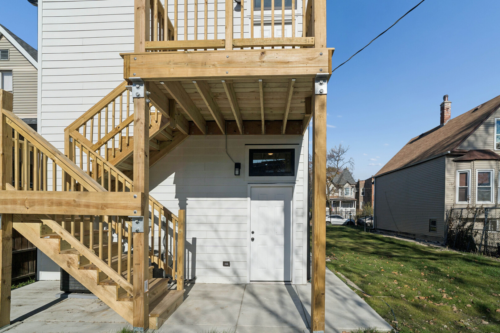 4839 West Huron Street, Unit 1 Chicago, IL 60644 - Photo 16 of 19 a view of outdoor space and deck