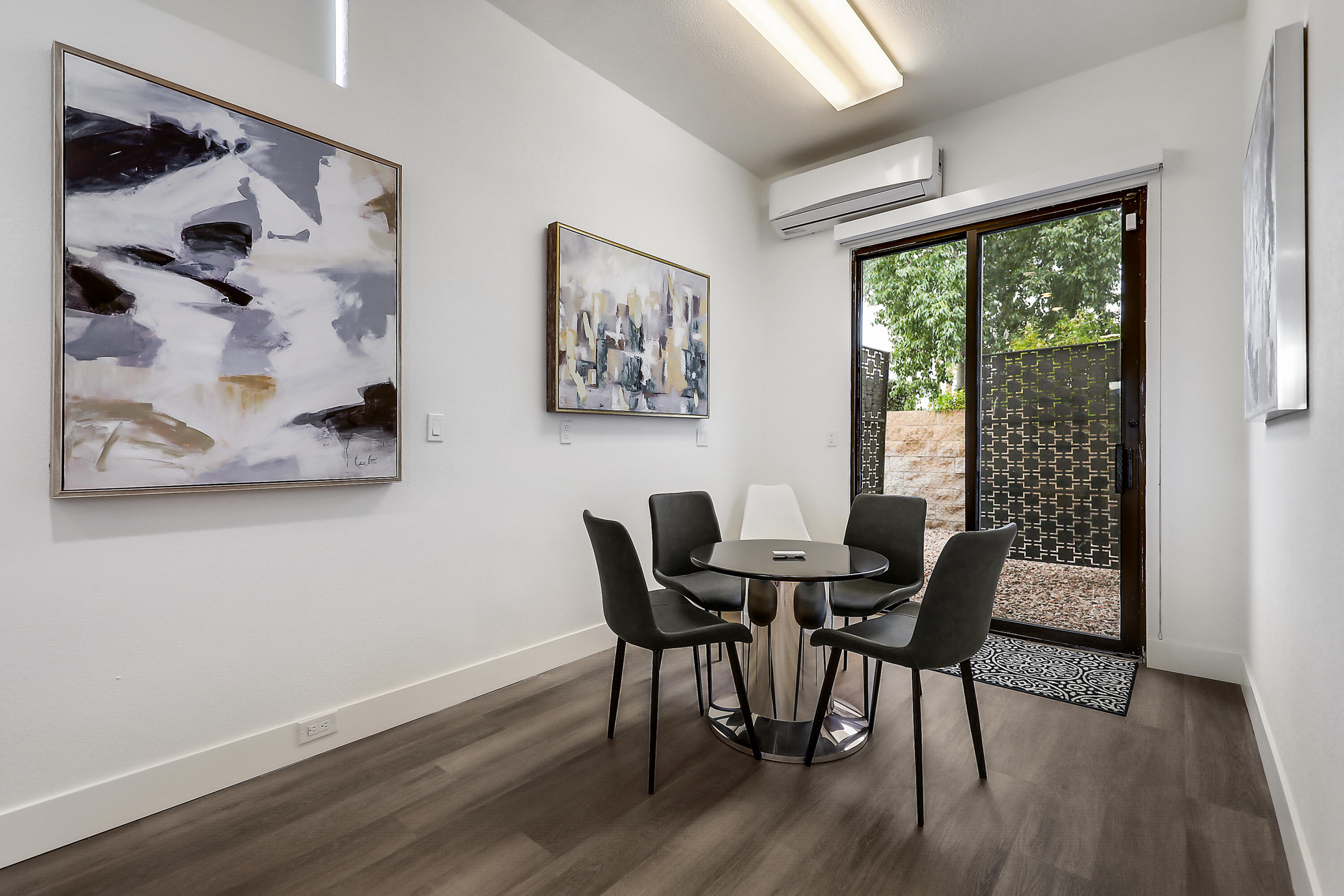 71000 Los Altos Court Rancho Mirage, CA 92270 - Photo 37 of 46 a view of a dining room with furniture window and wooden floor