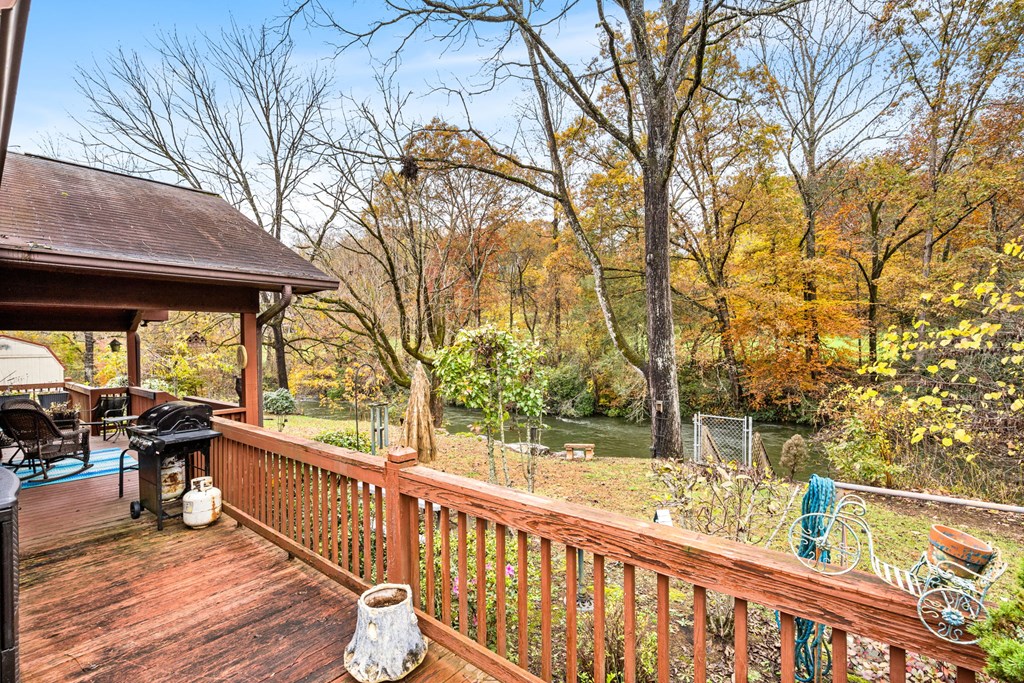 251 Rivers Edge Drive Hayesville, NC 28904 - Photo 30 of 45 a view of outdoor space with seating area
