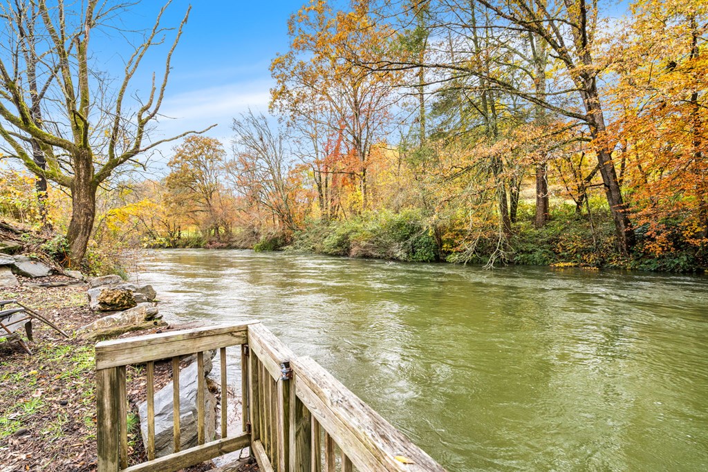 251 Rivers Edge Drive Hayesville, NC 28904 - Photo 6 of 45 a view of a swimming pool with an outdoor space