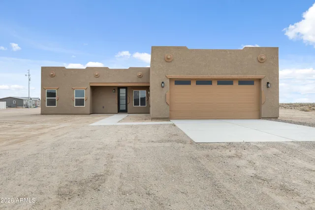 a view of a house with a outdoor space