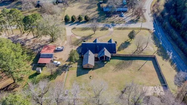 a house with yard in front of it