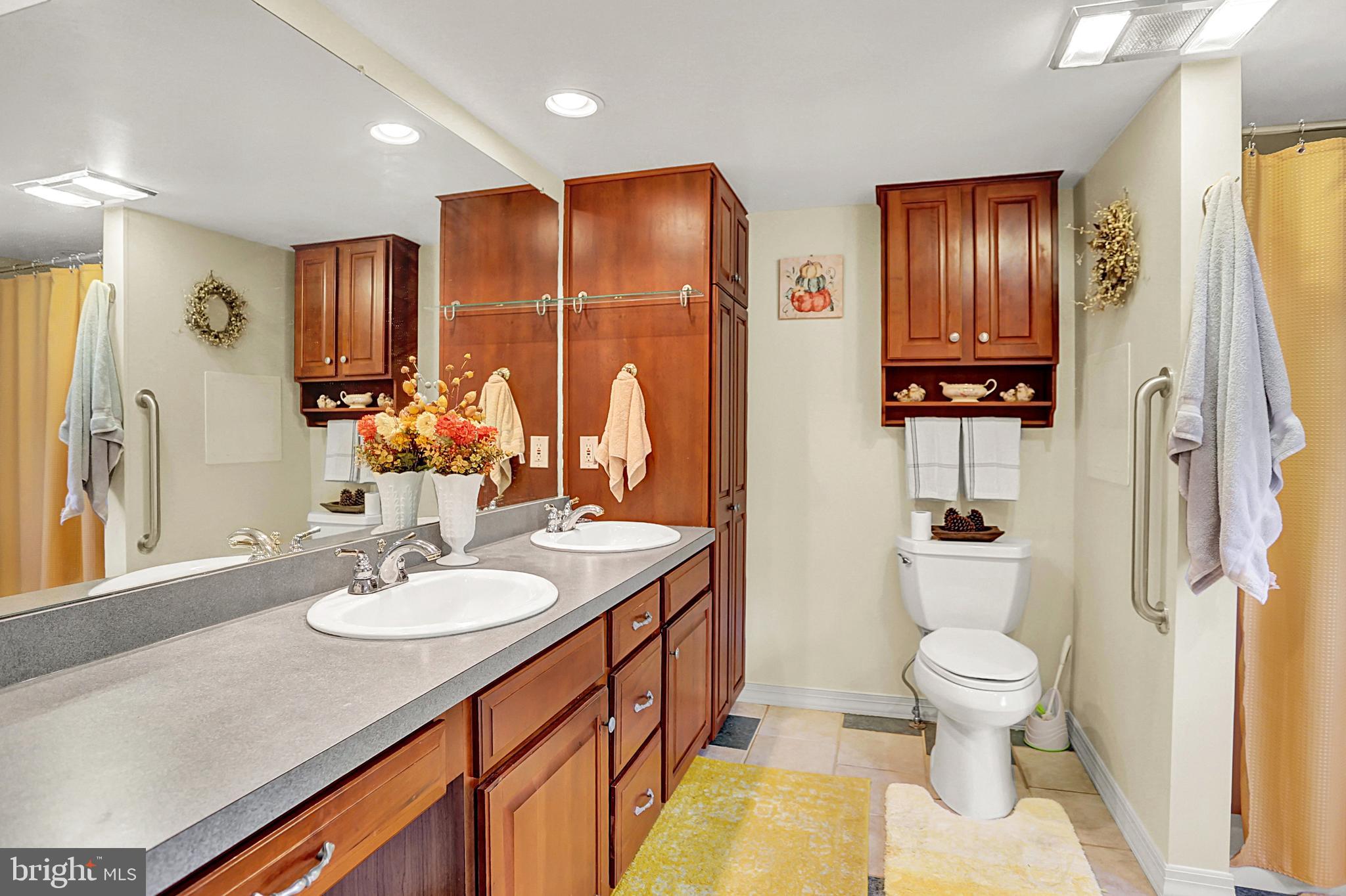 64 Metz Road Thompsontown, PA 17094 - Photo 30 of 59 a bathroom with a sink a toilet and a mirror
