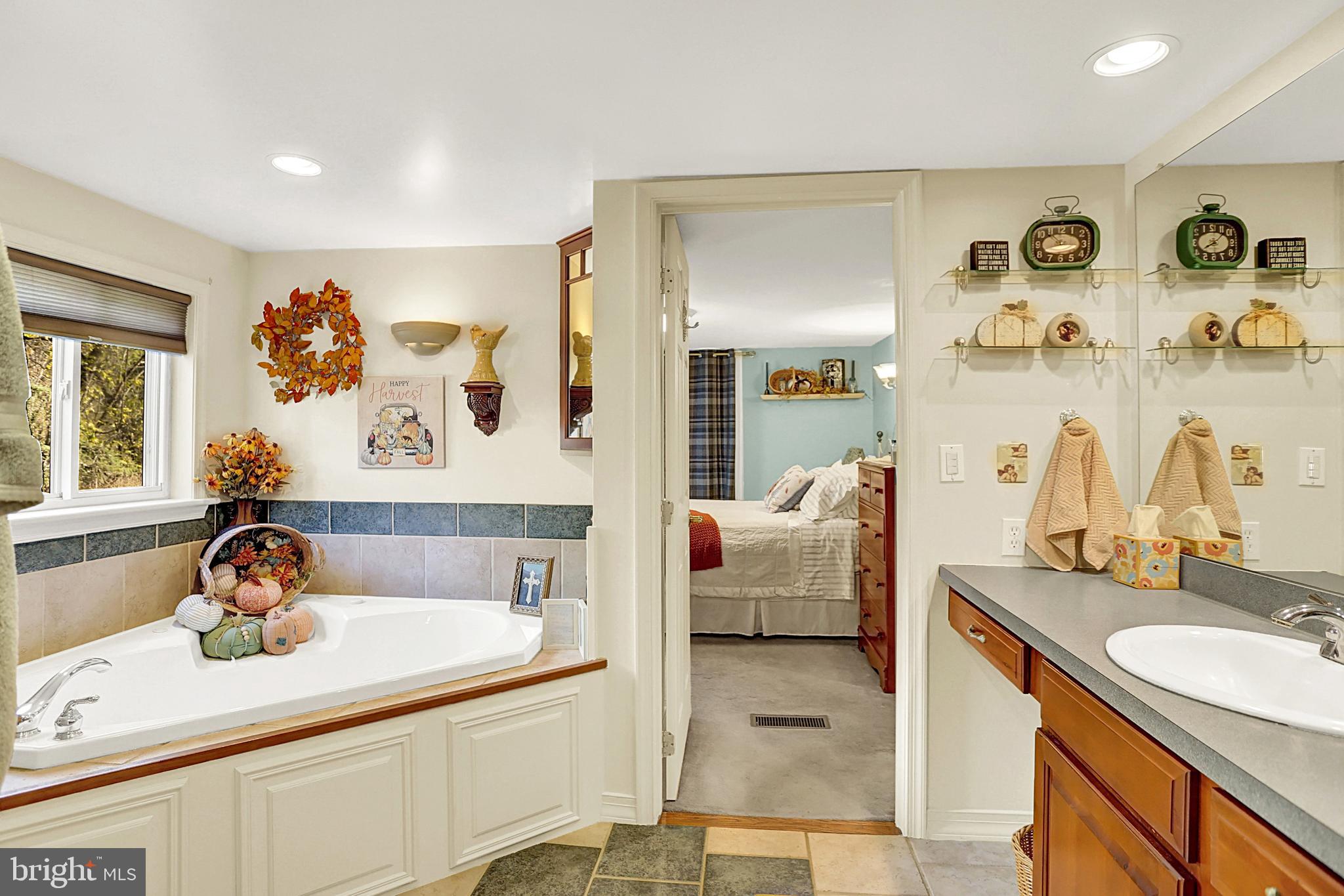 64 Metz Road Thompsontown, PA 17094 - Photo 32 of 59 a spacious bathroom with a sink double vanity and tub