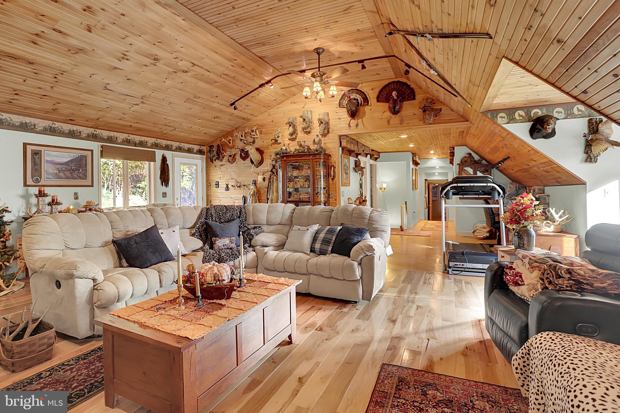 64 Metz Road Thompsontown, PA 17094 - Photo 36 of 59 a living room with furniture and a fireplace